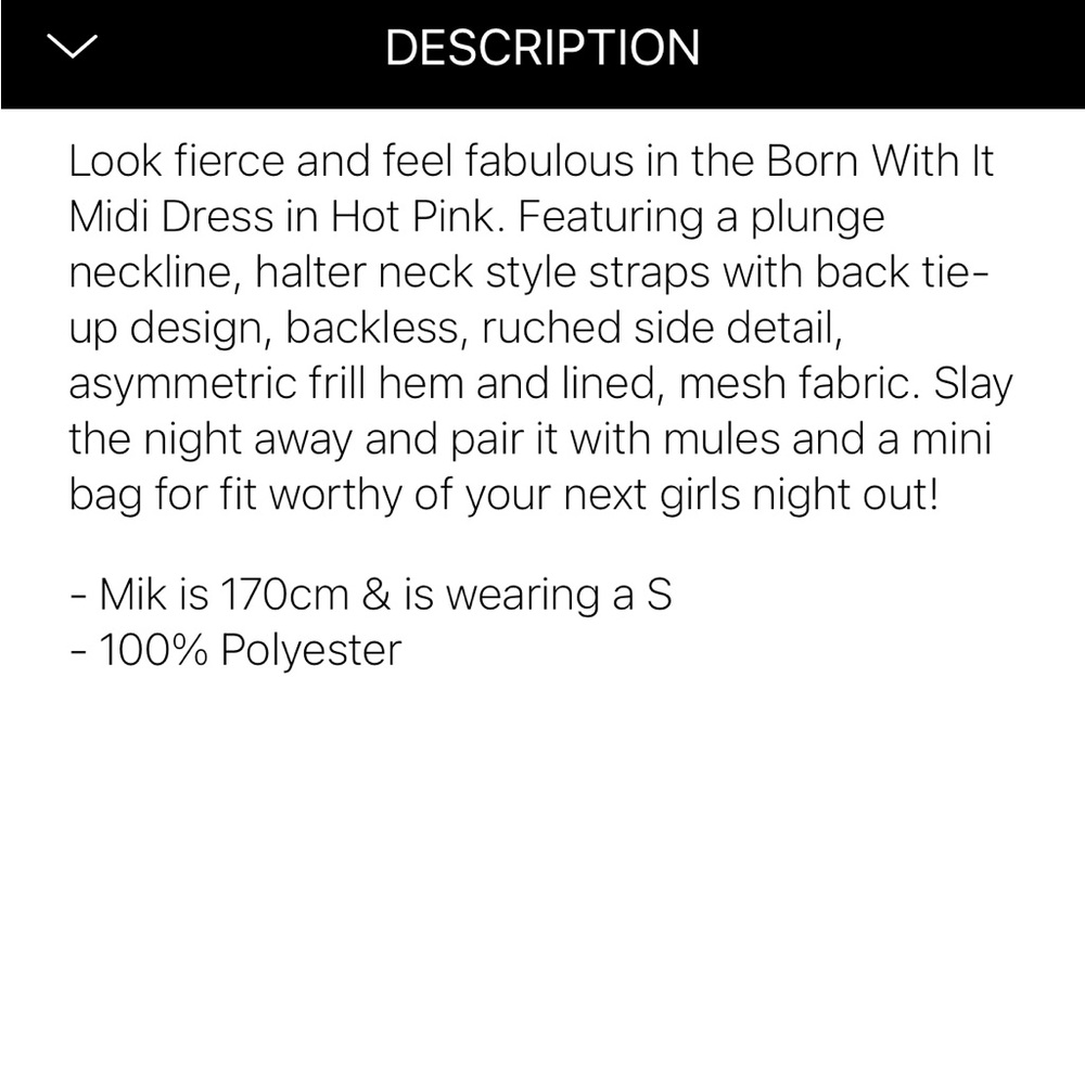 White Fox Boutique Hot Pink Halter Dress - Picture 11 of 14